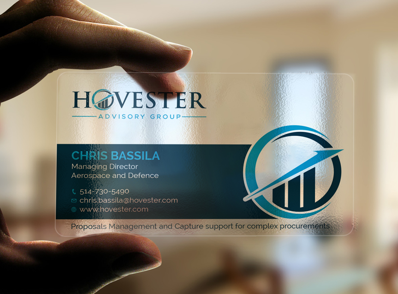 Business Card Design by Tripti Ranjan Gain for Hovester Advisory Group | Design #28594093