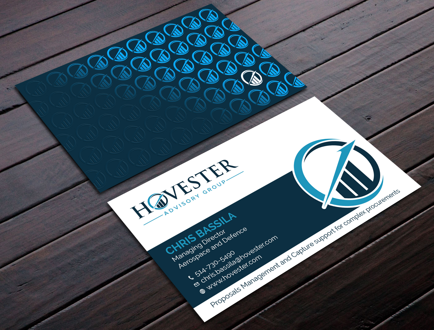 Business Card Design by Tripti Ranjan Gain for Hovester Advisory Group | Design #28594095