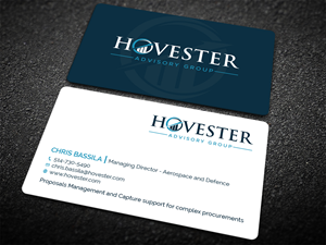 Business Card Design by Tripti Ranjan Gain for Hovester Advisory Group | Design: #28594104