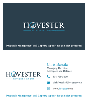 Business Card Design by ianne gine for Hovester Advisory Group | Design: #28604576