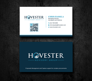 Business Card Design by Uttom 2 for Hovester Advisory Group | Design: #28615384