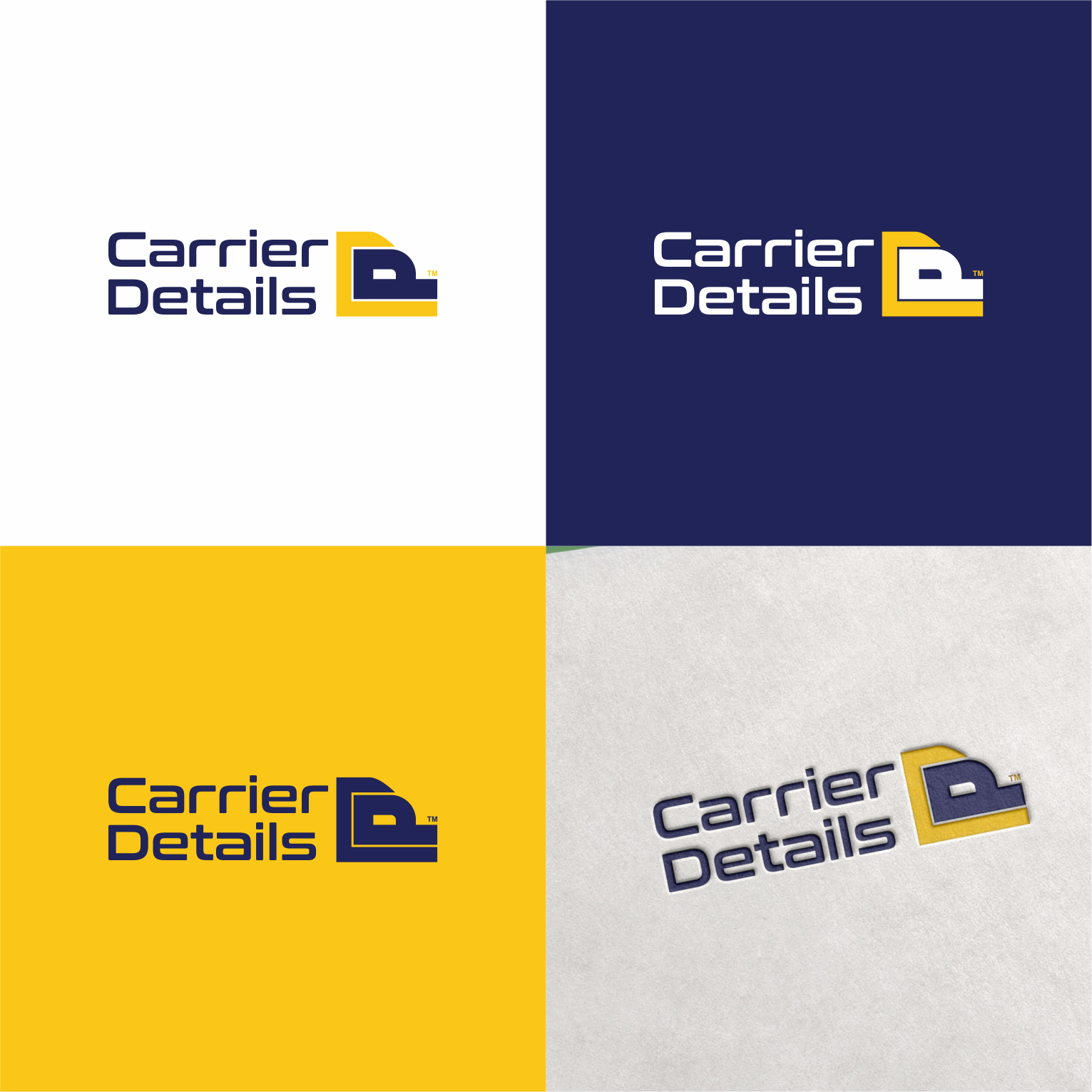 Logo Design by achil78 for Carrier Details LLC | Design #28597357