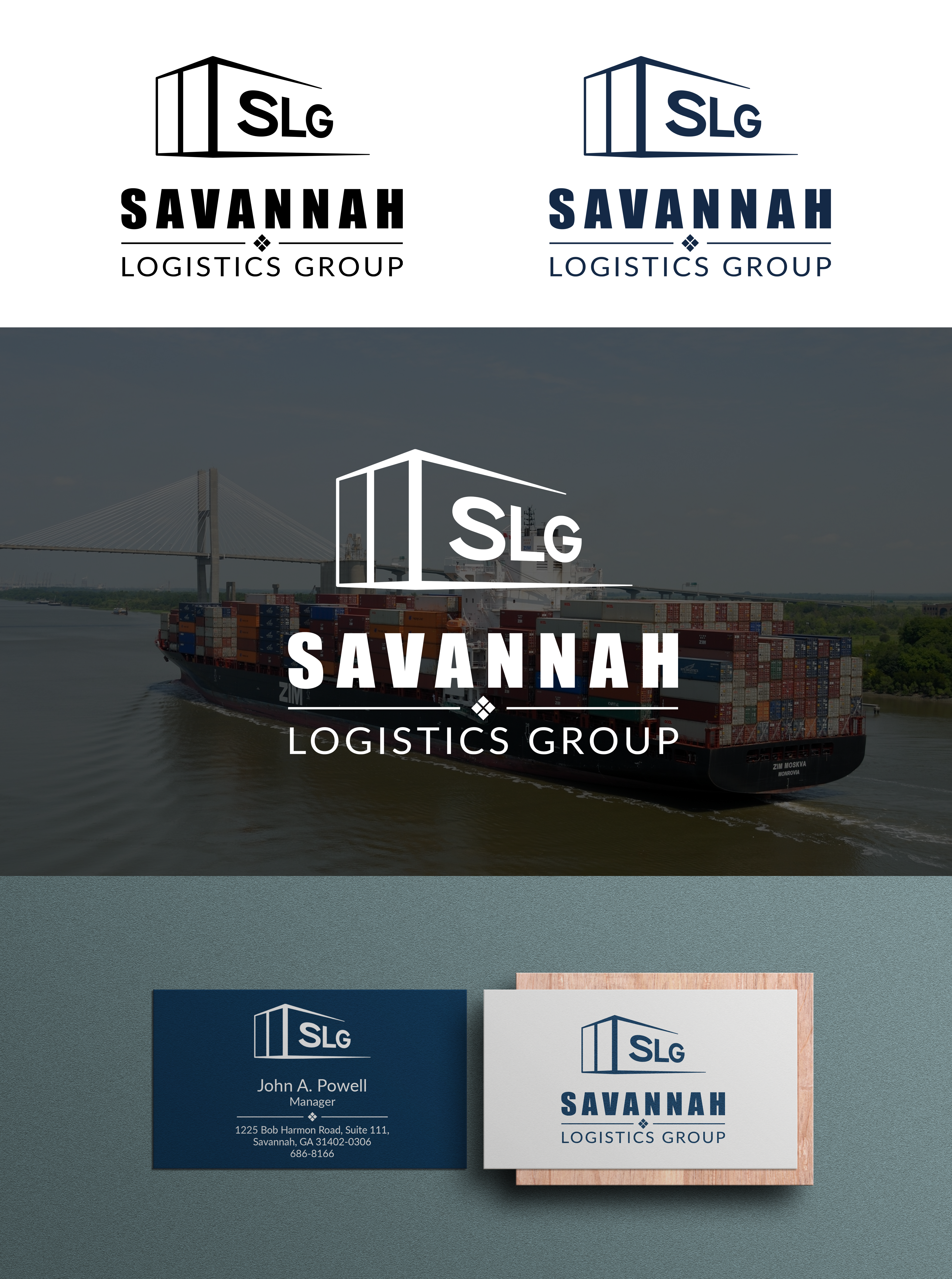 Logo Design by LK Desing for Savannah Logistics Group | Design #28600976