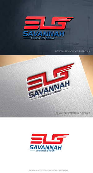 Diseño de Logo por graphicevolution para Savannah Logistics Group | Diseño: #28595959