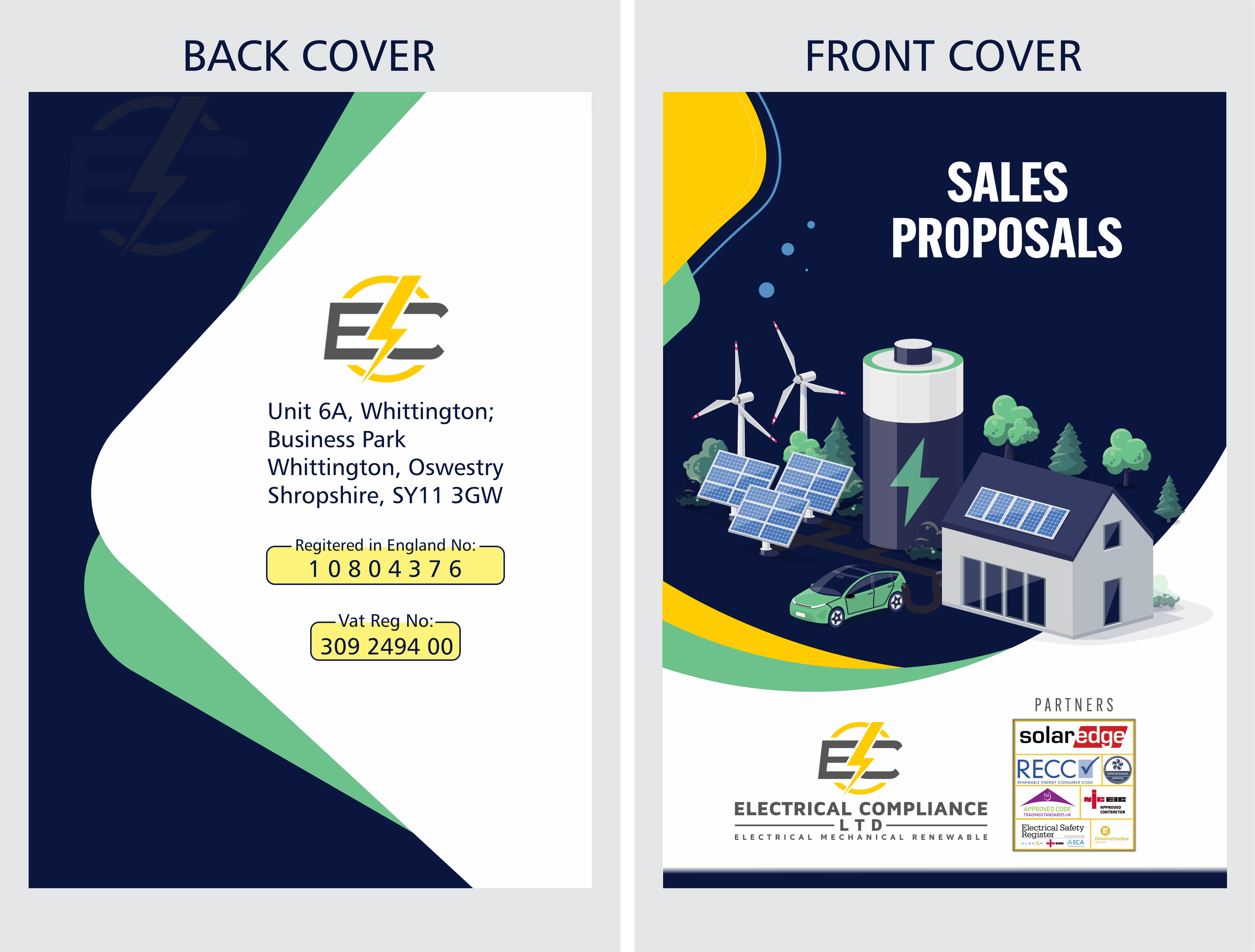 Graphic Design by Excellar Hub for Electrical Compliance ltd | Design #28592508