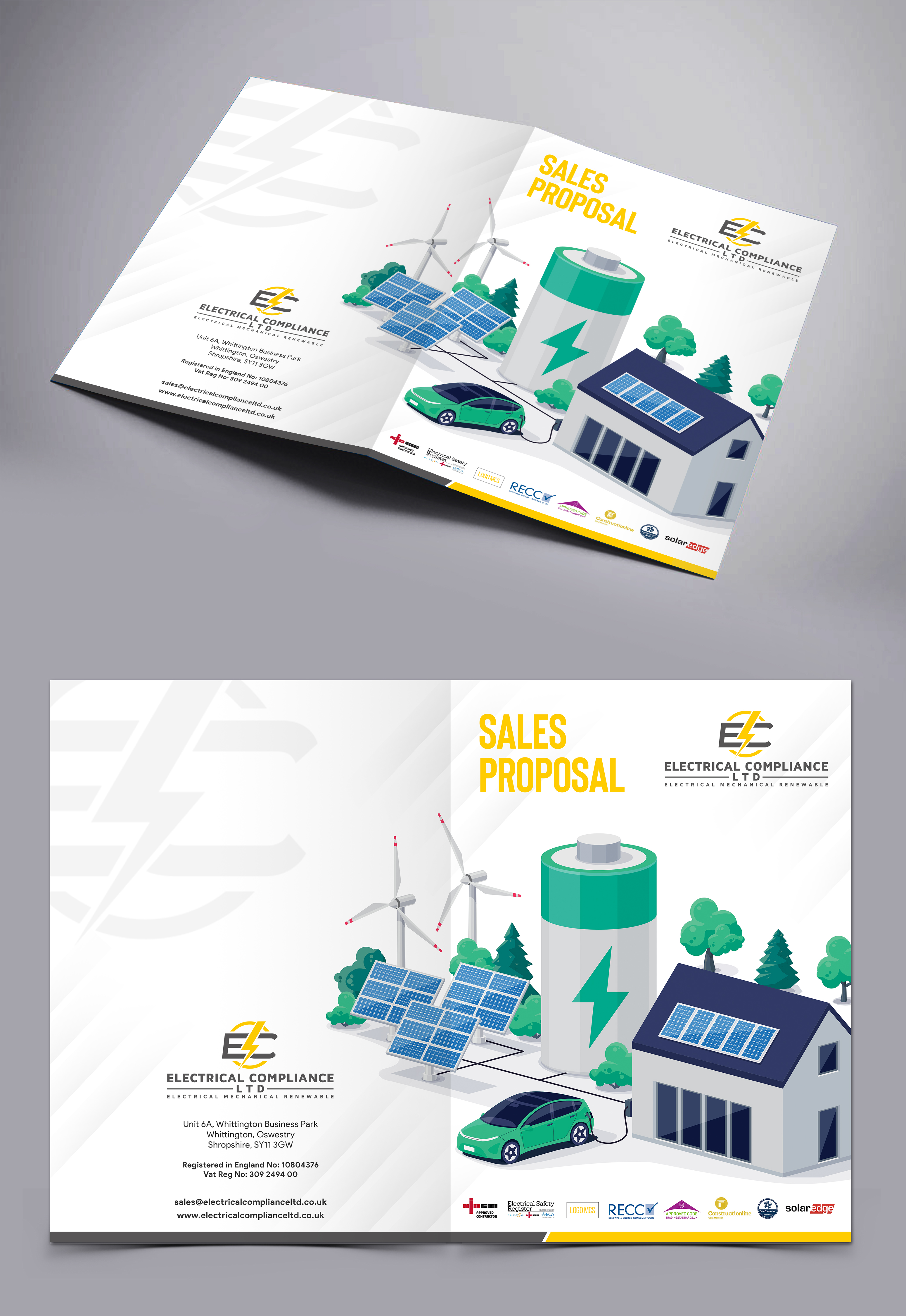 Graphic Design by ARTOGRAPHY for Electrical Compliance ltd | Design #28594021