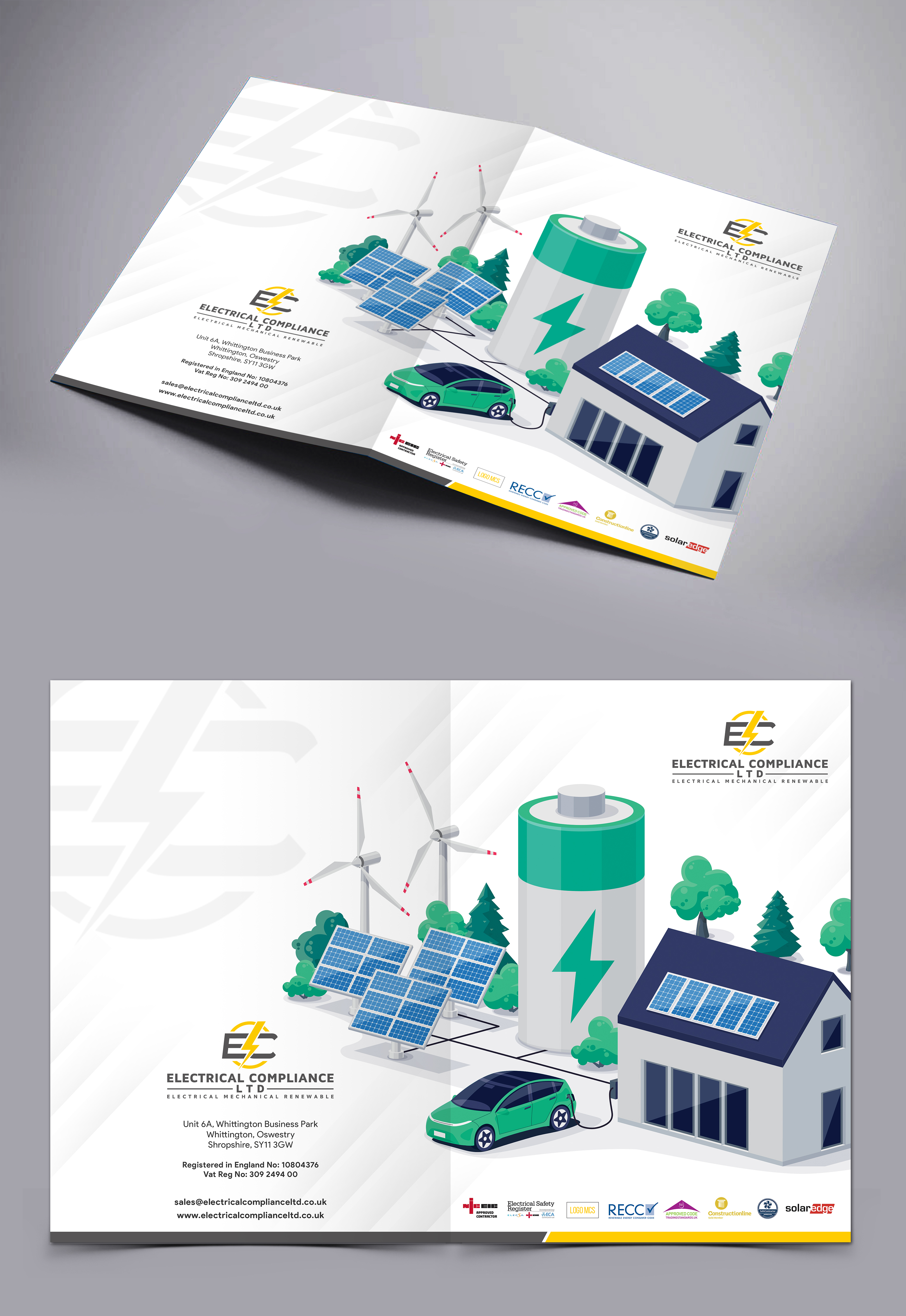 Graphic Design by ARTOGRAPHY for Electrical Compliance ltd | Design #28594022