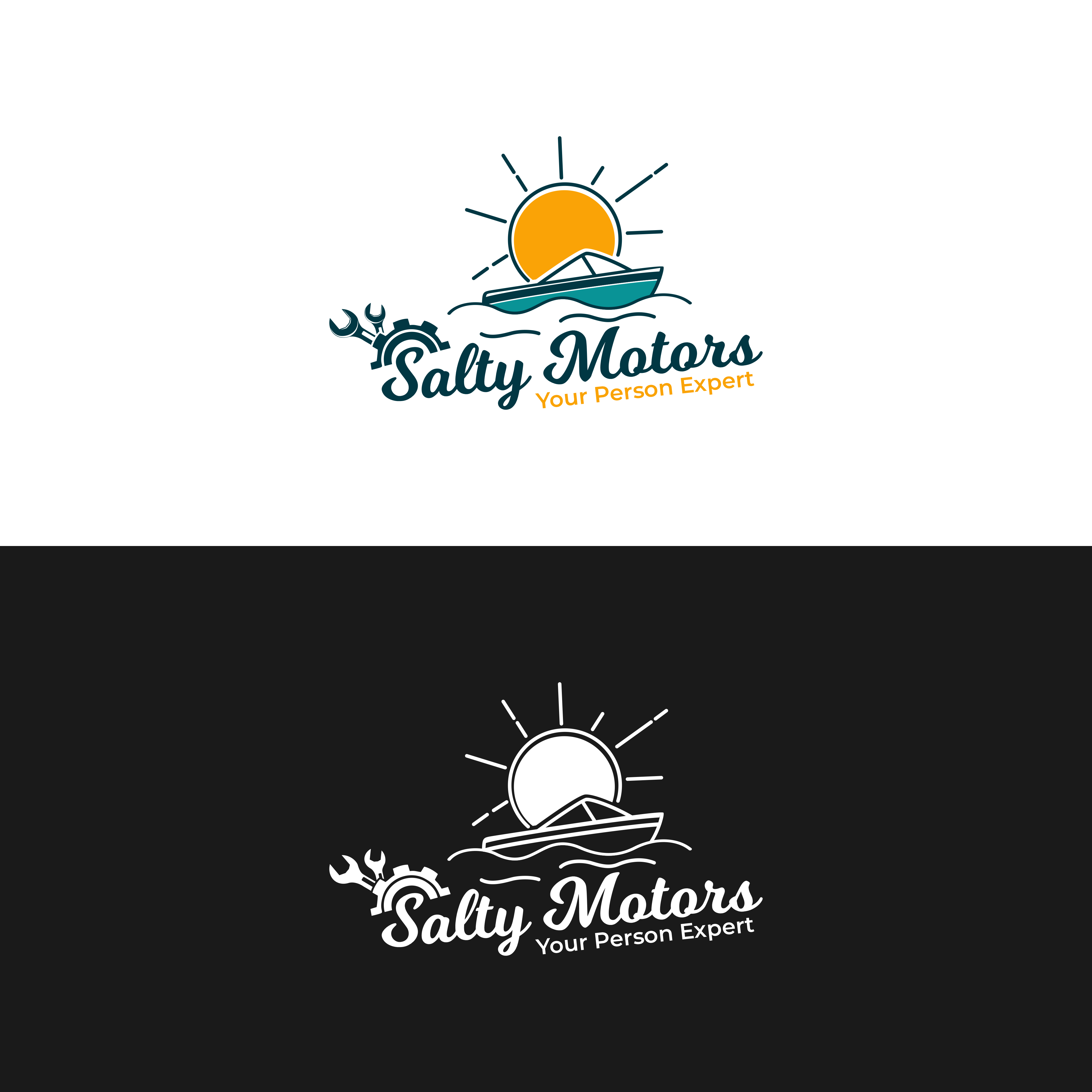 Logo Design by Adilia Romadina for Salty Motors | Design #28592484