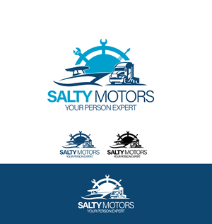 Logo Design by Riaz Rehman for Salty Motors | Design #28592548