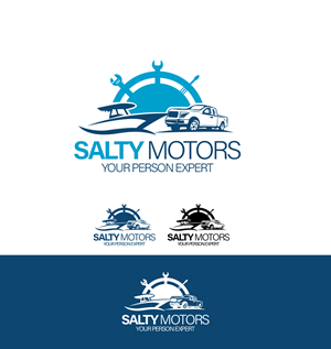 Logo Design by Riaz Rehman for Salty Motors | Design: #28592786