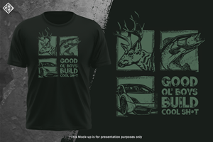 Hunting/Racing Apparel company needs rugged t-shirt design | T-Shirt-Design von gekgrfx