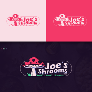 Joe's Shrooms or Joesschrooms.com | Diseño de Logo por JR Studios