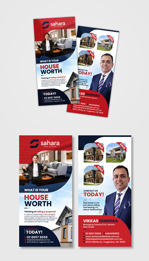 Need DL Flyer for Real Estate Drops | Flyer Design by ZeneFashions