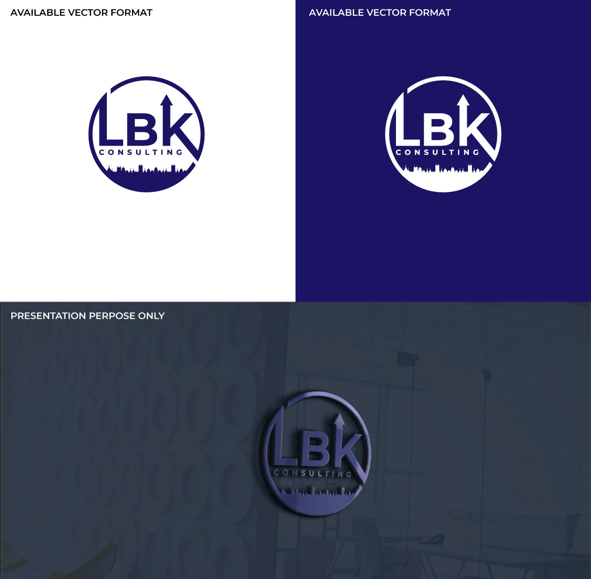 Logo Design by RS_Design for LBK Consulting LLC | Design #28597158