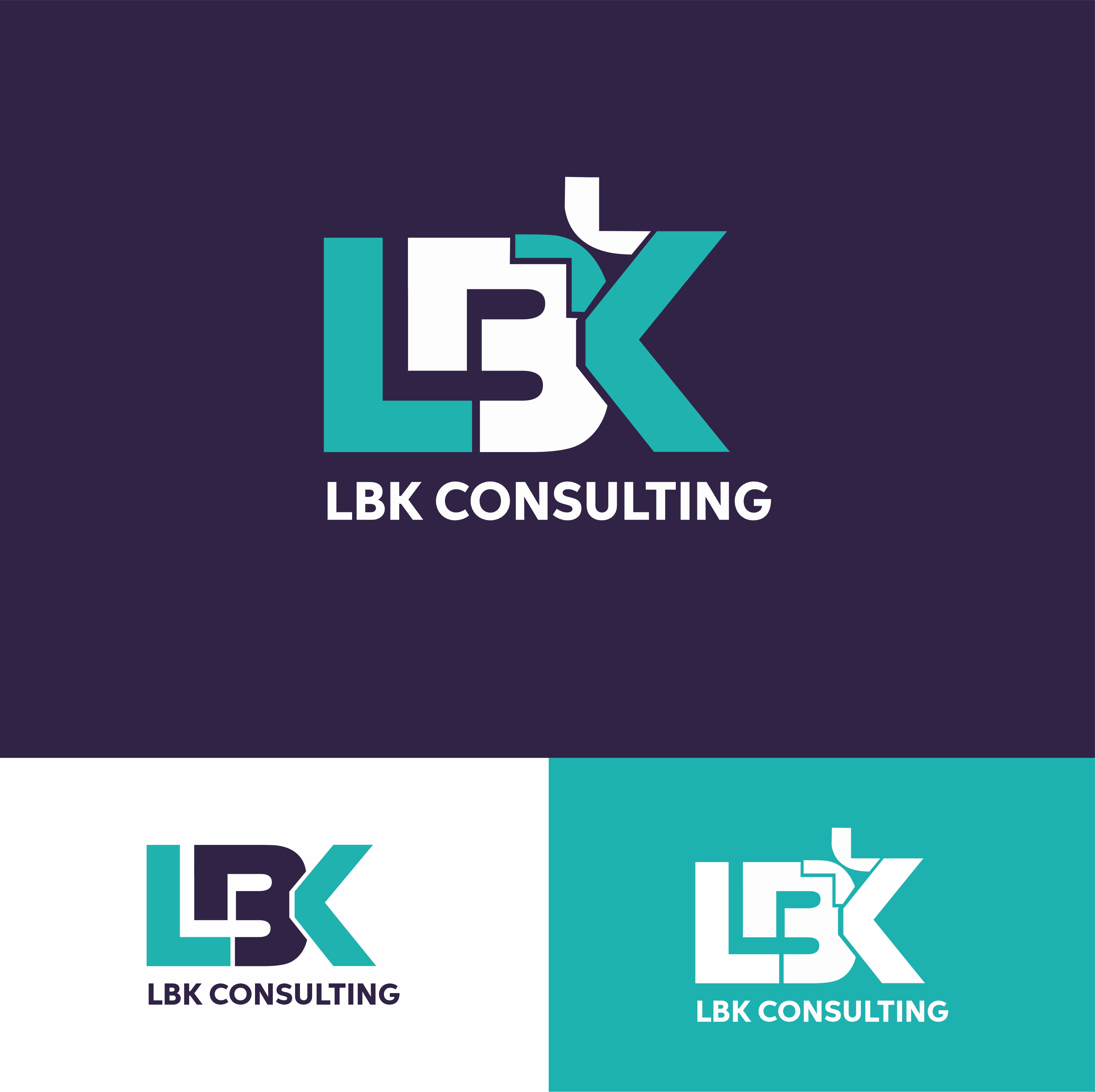 Logo Design by 4AD for LBK Consulting LLC | Design #28597073