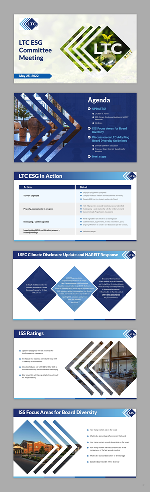 PowerPoint Design by pb for LTC Properties | Design #28602095
