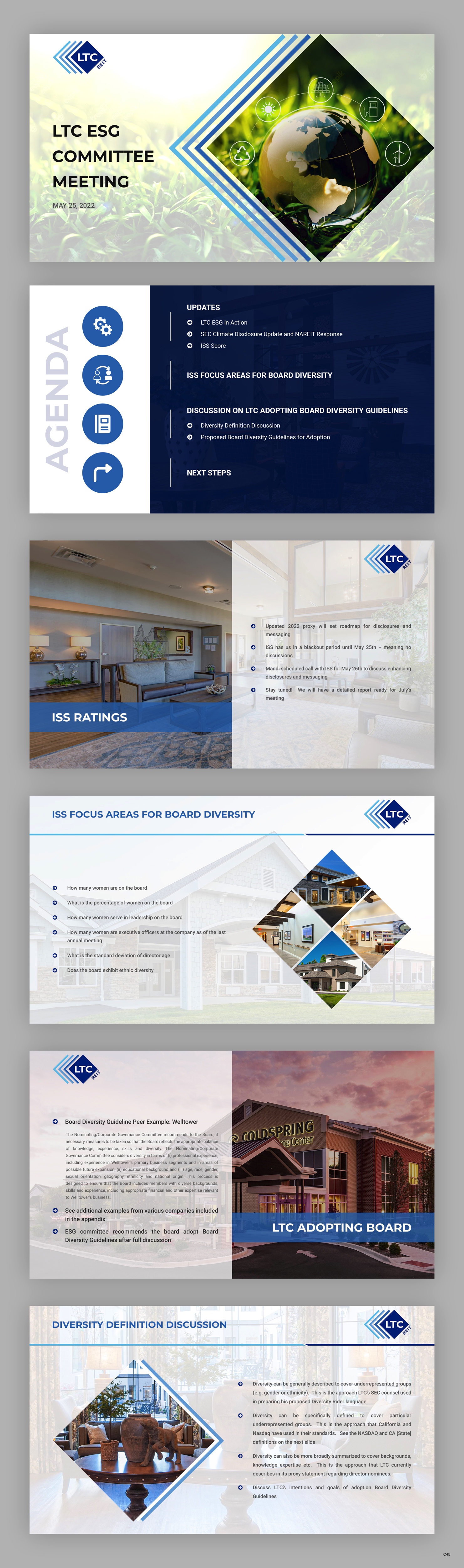 PowerPoint Design by pb for LTC Properties | Design #28602107