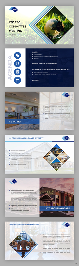 PowerPoint Design by pb for LTC Properties | Design: #28602107