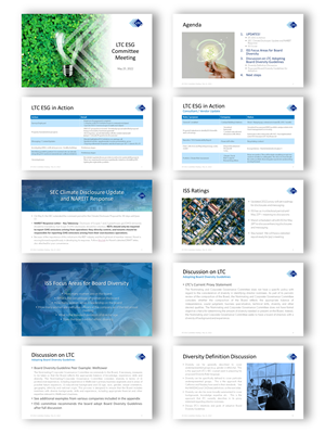 PowerPoint Design by joseborgesbarboza 2 for LTC Properties | Design: #28598339