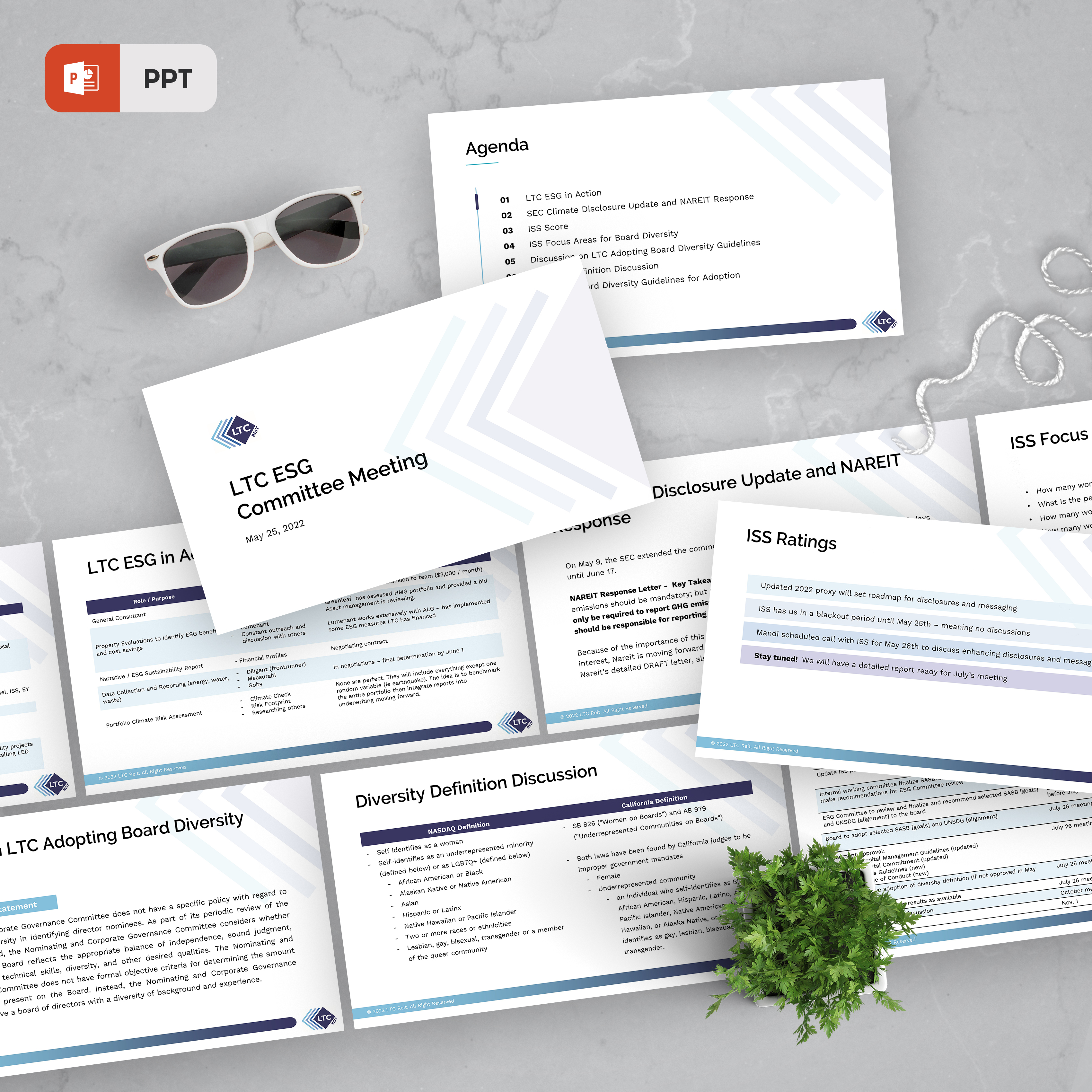 PowerPoint Design by shohib_studio for LTC Properties | Design #28599224