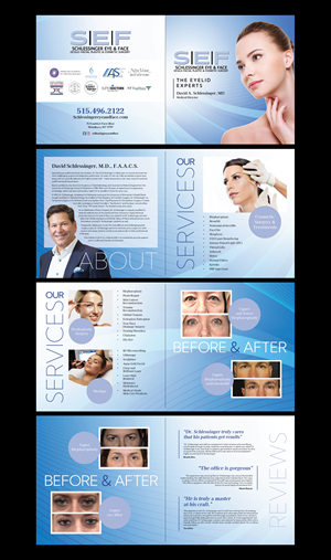 Schlessinger Eye and Face, Brochure 2022 | Diseño de Brochure por eleven