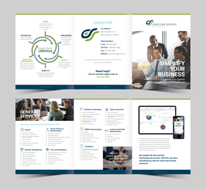 Diseño de Brochure por Mikai!13 para Employer Support Services, Inc. | Diseño #28604224