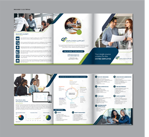 Diseño de Brochure por alex989 para Employer Support Services, Inc. | Diseño: #28608463