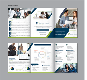 Diseño de Brochure por alex989 para Employer Support Services, Inc. | Diseño: #28608701