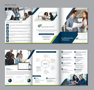 Diseño de Brochure por alex989 para Employer Support Services, Inc. | Diseño: #28633603