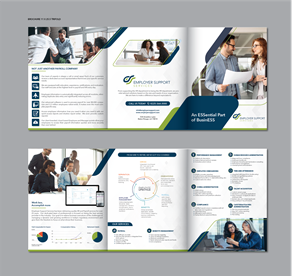 Diseño de Brochure por alex989 para Employer Support Services, Inc. | Diseño: #28657298