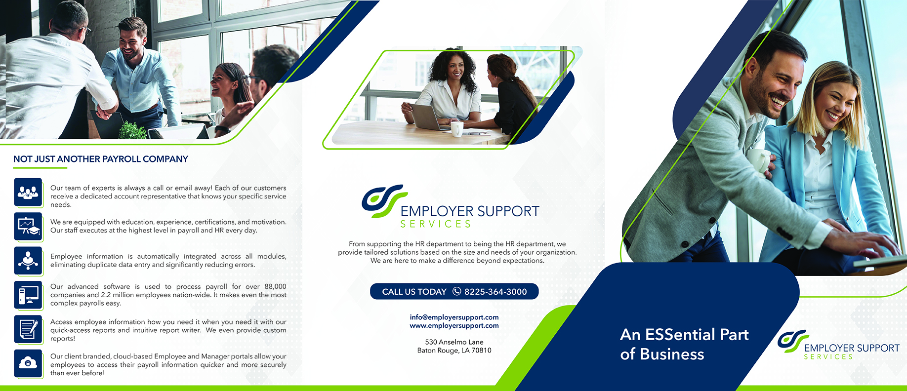 Brochure Design by alex989 for Employer Support Services, Inc. | Design #28669498