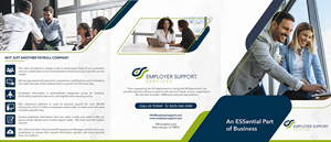 Diseño de Brochure por alex989 para Employer Support Services, Inc. | Diseño: #28669498