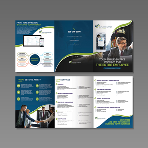 Diseño de Brochure por aspiremedia para Employer Support Services, Inc. | Diseño: #28610494
