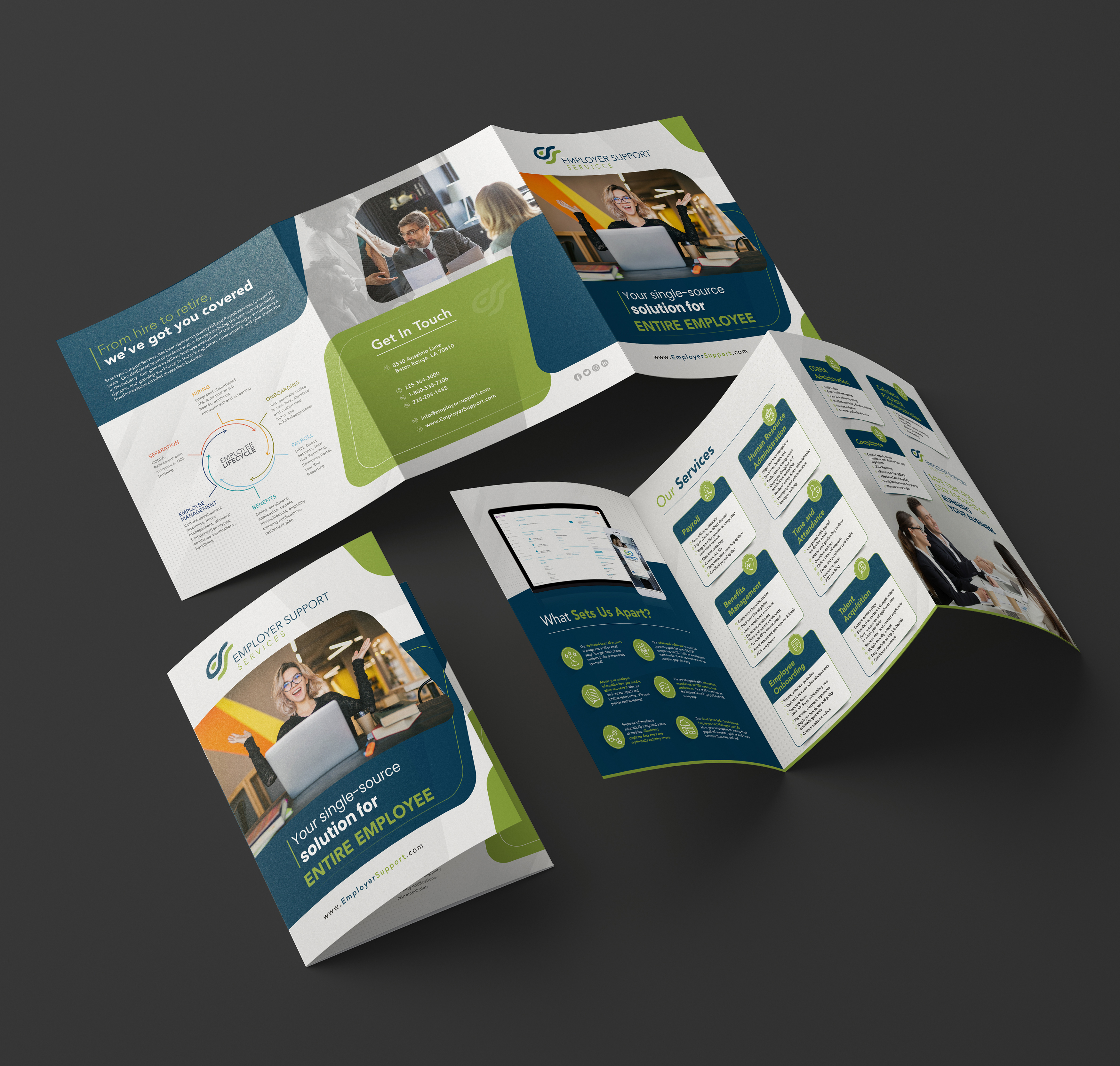 Brochure Design by OwnDesign for Employer Support Services, Inc. | Design #28599995