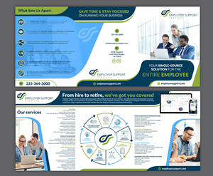 Diseño de Brochure por DA. para Employer Support Services, Inc. | Diseño: #28607327