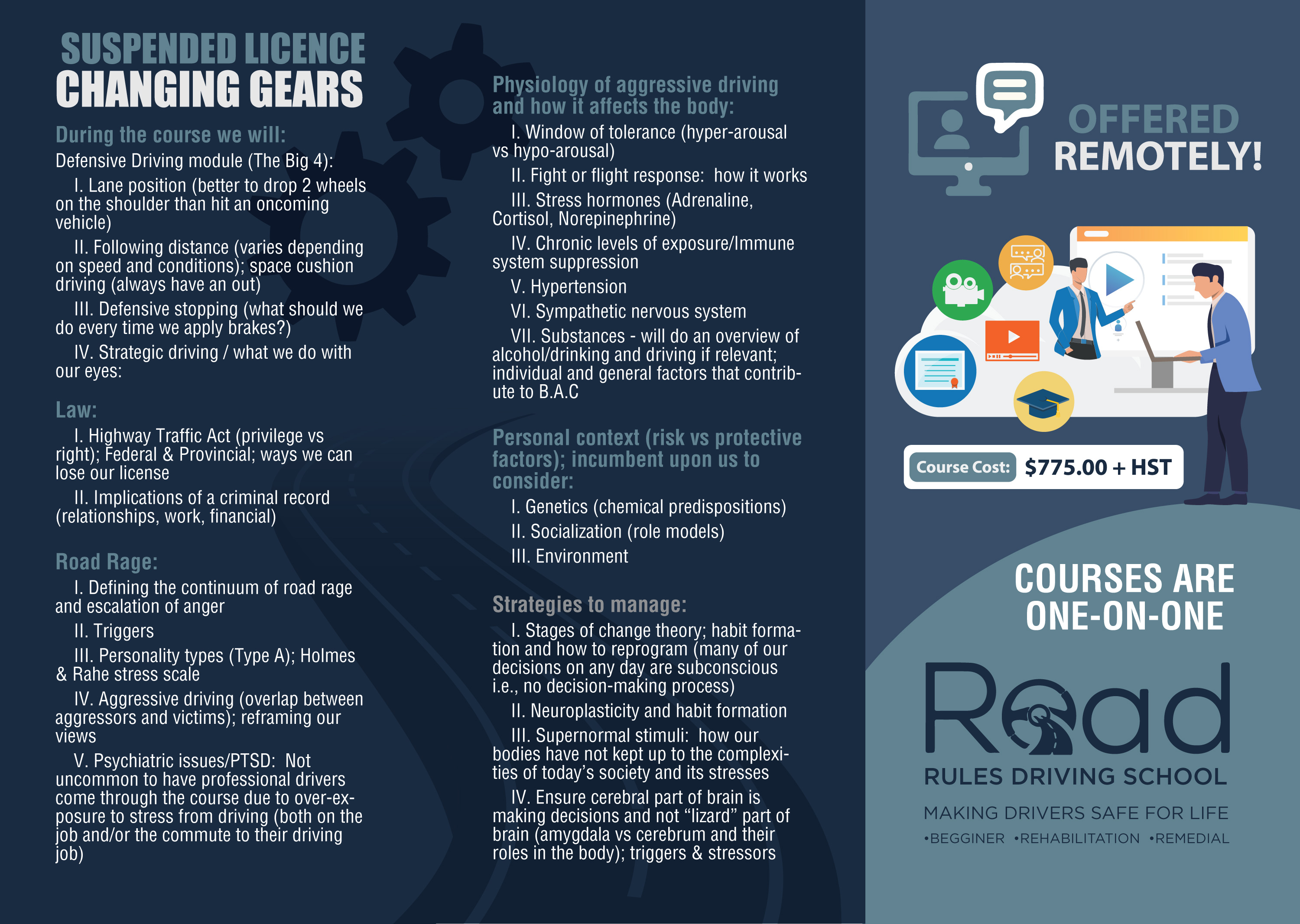 Flyer Design by Sergio Coelho for Road Rules Driving School | Design #28608563