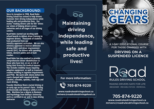 Flyer Design by Sergio Coelho for Road Rules Driving School | Design: #28644119