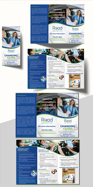 Flyer Design by creativemood438 for Road Rules Driving School | Design: #28618652