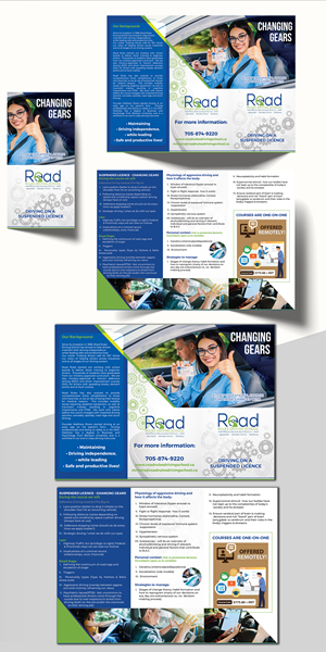Flyer Design by creativemood438 for Road Rules Driving School | Design: #28618653