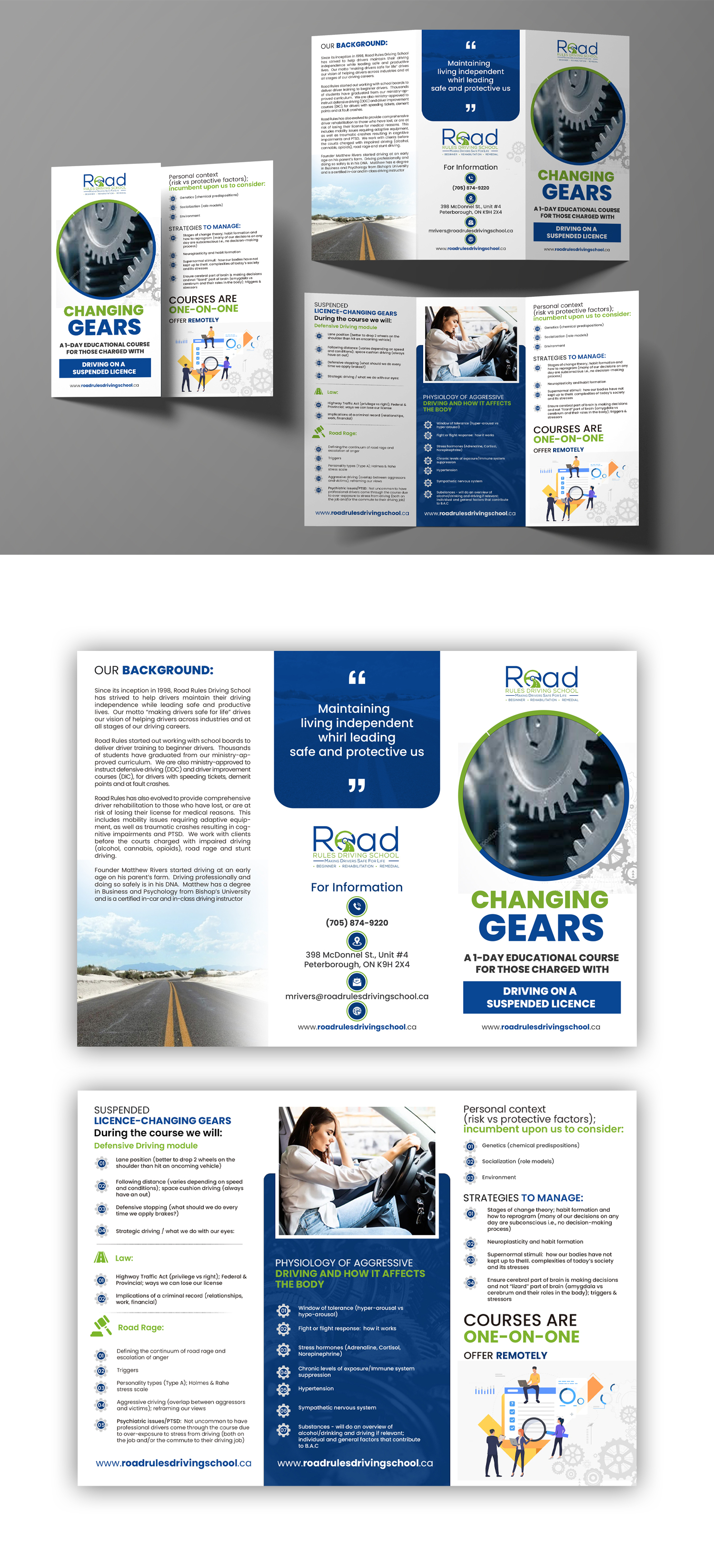Diseño de Flyer por debdesign para Road Rules Driving School | Diseño #28609257