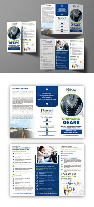 Charged by courts for driving with suspended license | Design de Flyer par debdesign