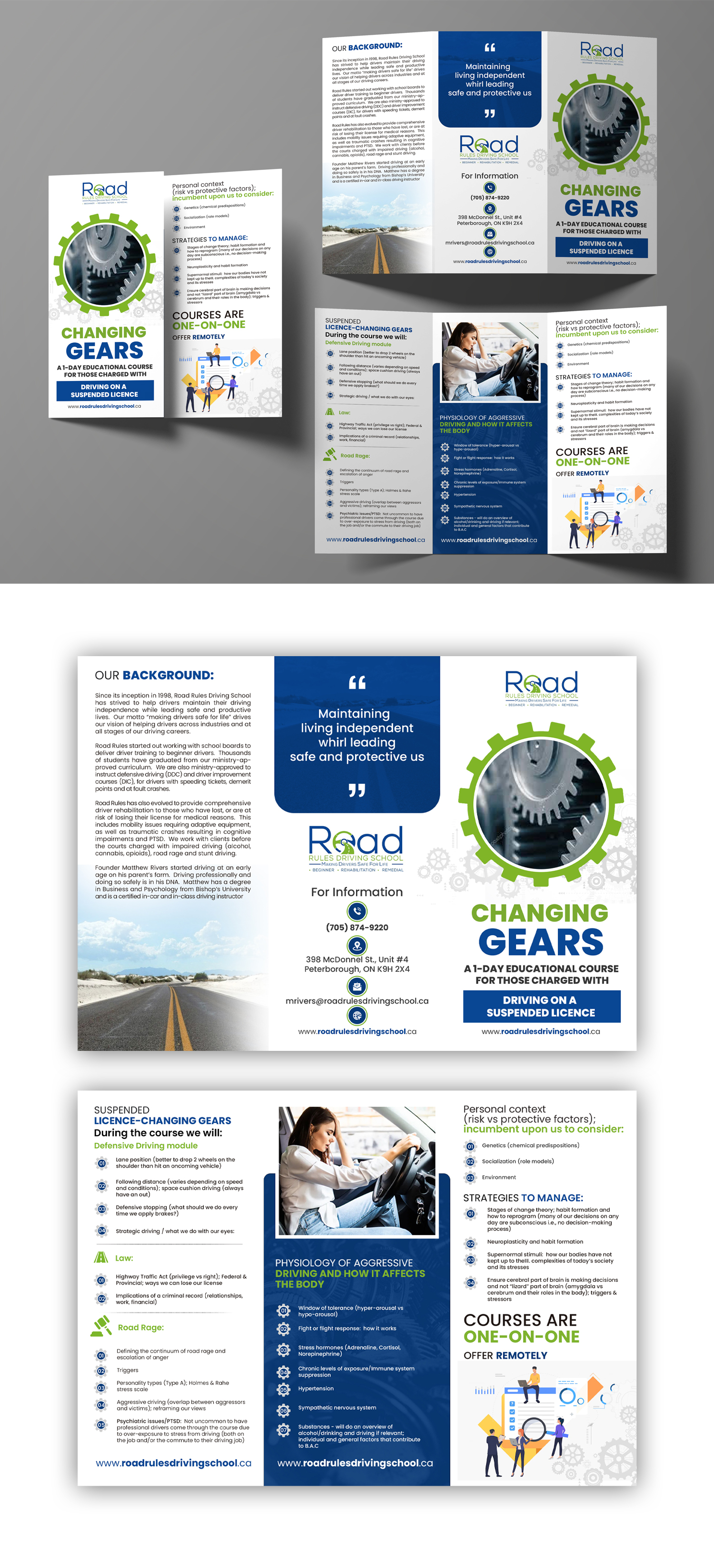 Flyer Design by debdesign for Road Rules Driving School | Design #28609289