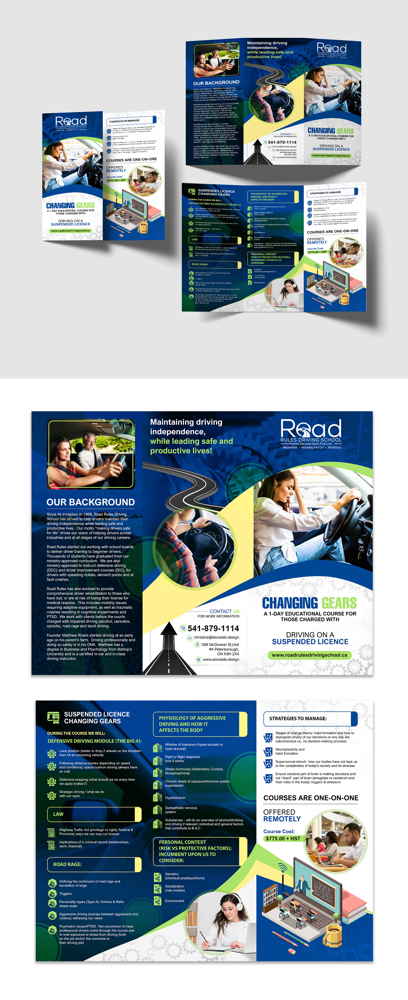 Flyer-Design von debdesign für Road Rules Driving School | Design #28610975