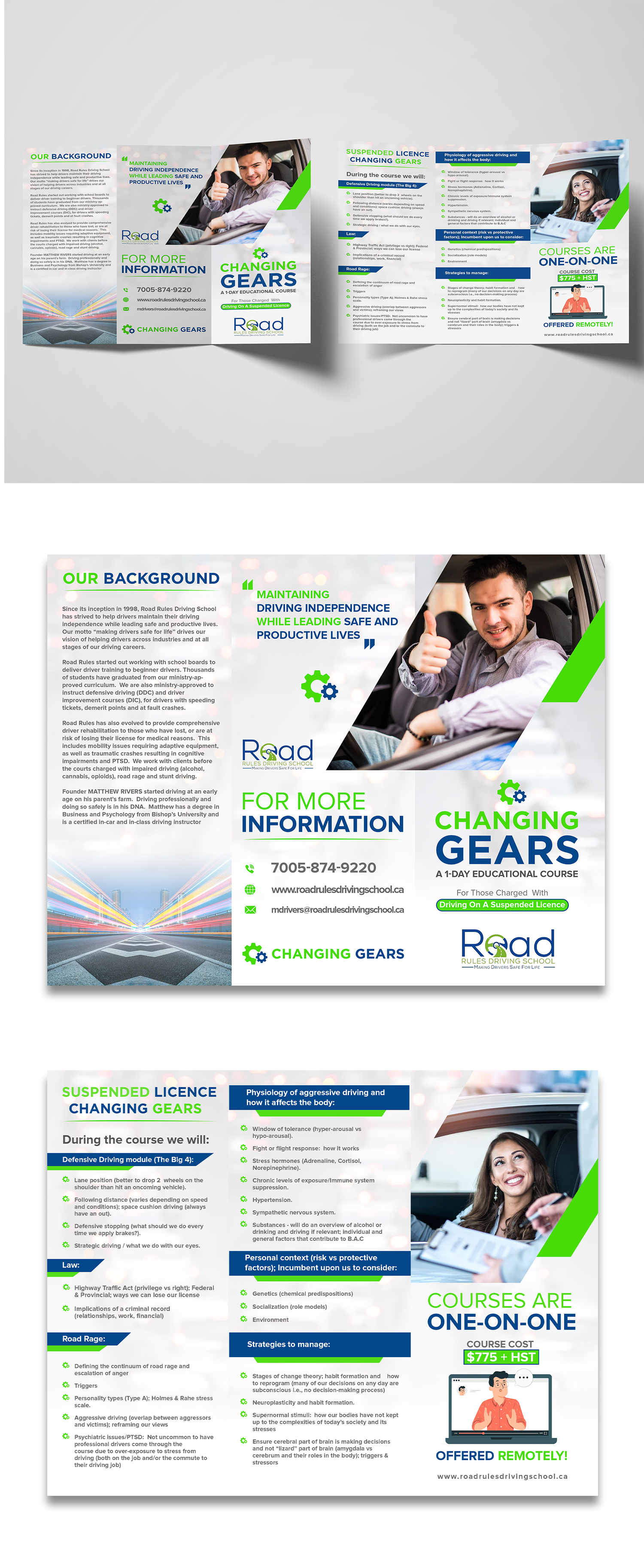 Flyer-Design von debdesign für Road Rules Driving School | Design #28614485