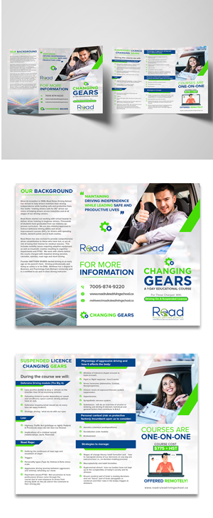 Flyer Design by debdesign for Road Rules Driving School | Design: #28614485
