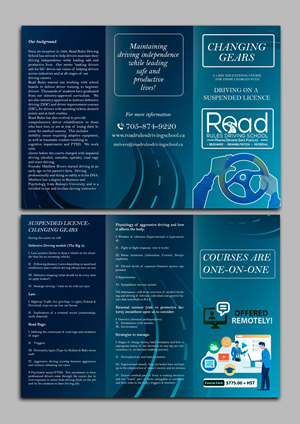 Design de Flyer par Estratosphera pour Road Rules Driving School | Design #28611513