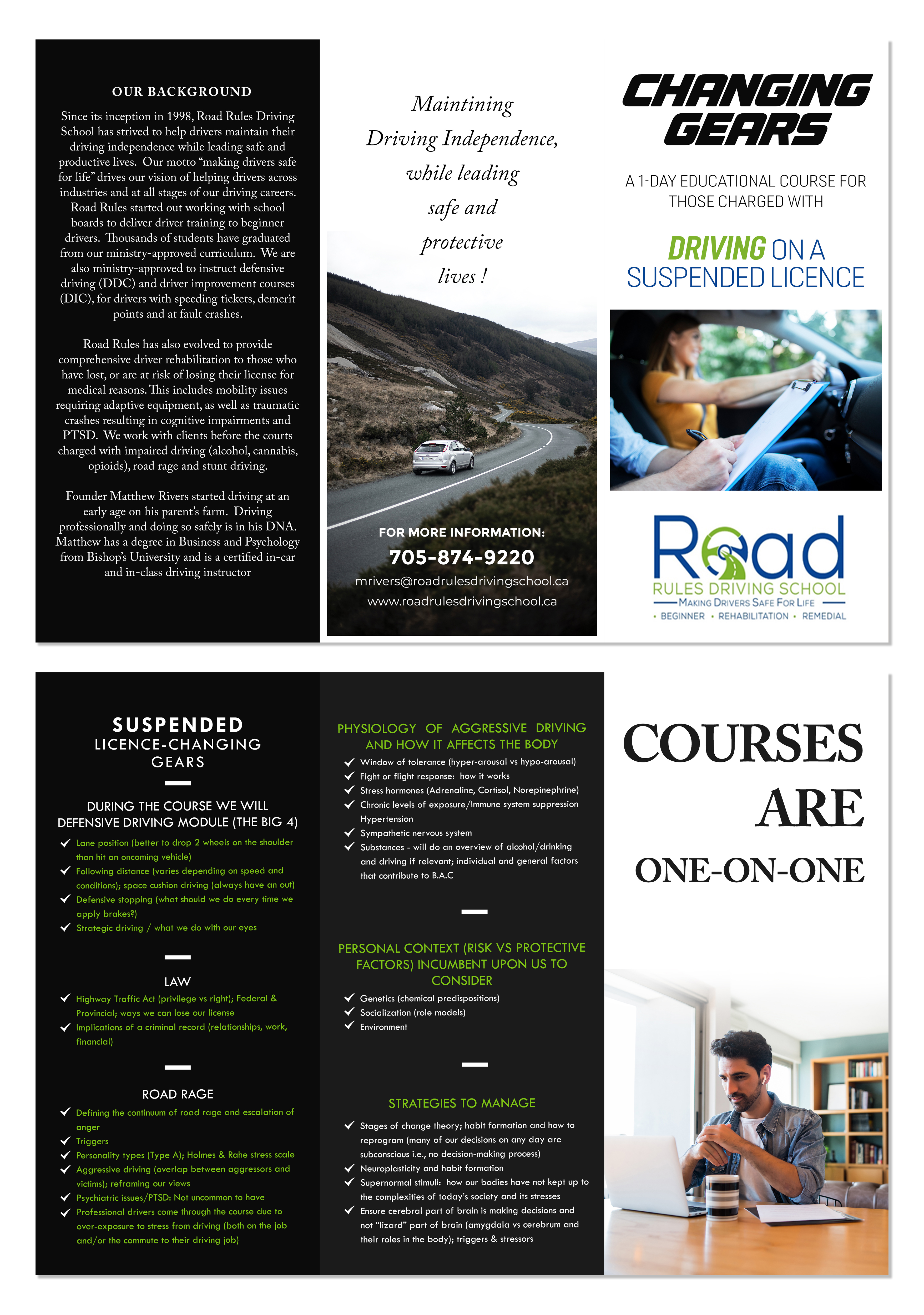 Flyer Design by aj for Road Rules Driving School | Design #28632707