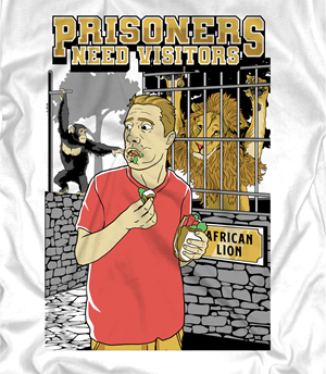 Prisoners Need Visitors | T-Shirt-Design von Yakuza20