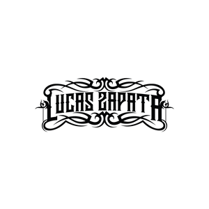 Lucas Zapata (name of my son) Tattoo | Diseño de Tatuaje por sdlogo