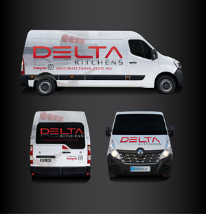 Car Wrap Design by Kira Graphics for Delta Kitchens | Design: #28605707